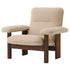 Brasilia Lounge Chair / Dark Stained Oak